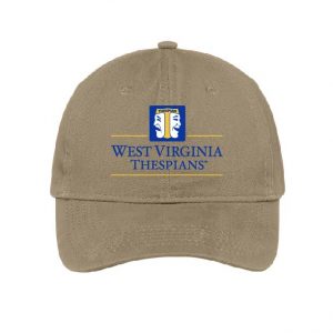 Khaki Hat: Embroidered